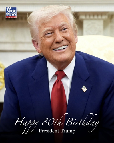 Trump 80th Birthday, Iran Agrees to Deal, and Flag Day